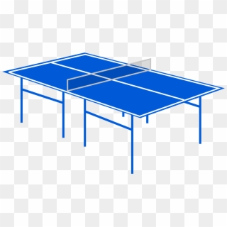 Ping-pong Table Tennis Playing Field Clipart