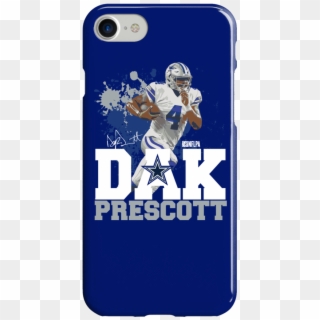 Dak Prescott T-shirt, Dallas Cowboys Official Apparel Clipart