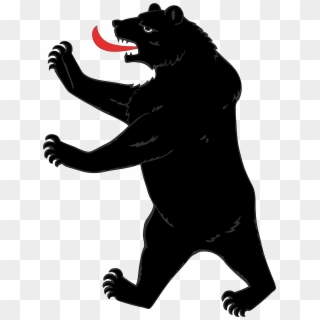 Heraldic Bear Png , Png Download - Black Bear Coat Of Arms Clipart