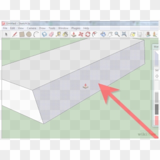 Image Titled Create A Mitered Angle Using The Protractor - Google Sketchup Clipart