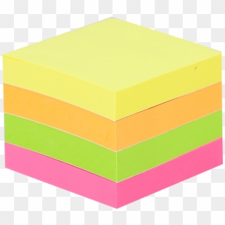 Ea02303 Sticky Notes 76×76mm 3”×3” 100sheets 4 Neon Clipart