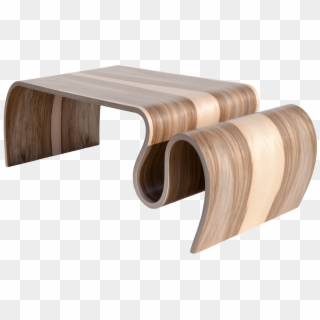 Tables >> - Wood Bending Coffee Table Clipart