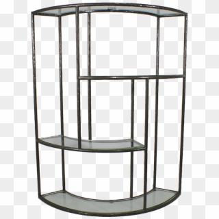Curate Infinity Etagere Convex Single - Shelf Clipart