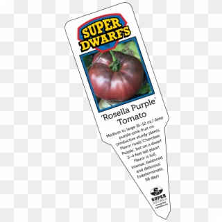 Rosella Purple Tomato Label - Natural Foods Clipart