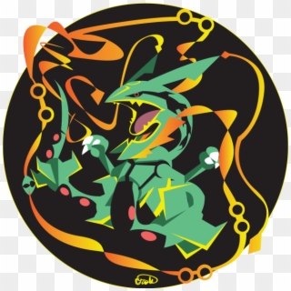 Mega Rayquaza Png Resume Fan Art Gallery Pokedit News - Mega Rayquaza Logo Clipart
