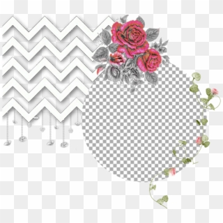 #design #flower #circle #aesthetic - Garden Roses Clipart
