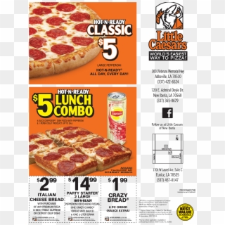 Little Caesars Pizza , Png Download - California-style Pizza Clipart
