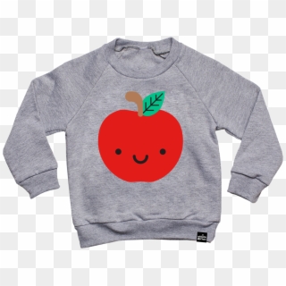 Whistle And Flute Kawaii Apple Sweatshirt - Strawberry Clipart