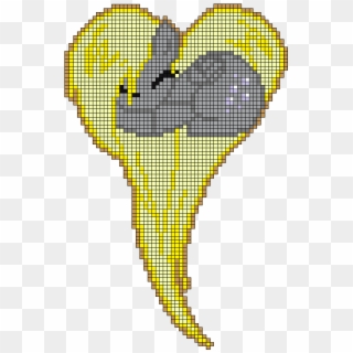 Mlp Minecraft Heart Pixel Art Template 24974 - Pixel Art Pony Heart Clipart