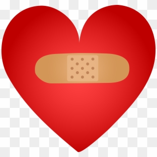 Healing Heart With Band Aid - Healing Clipart - Png Download