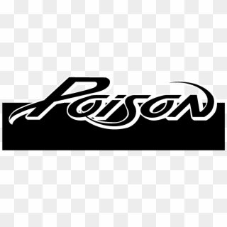 Poison Logo Black And White - Poison Crack A Smile Clipart