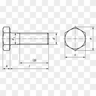 1369 X 606 8 - Sechskantschraube Norm Clipart