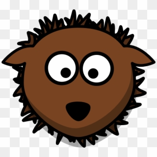 How To Set Use Hedgehog Head Svg Vector - Hedgehog Head Cartoon Clipart