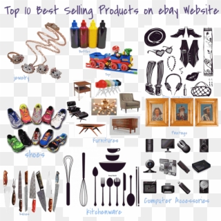 Popular Selling Product On Ebay Website Clipart