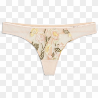 Thong Low With Embroidery Skin - Underpants Clipart