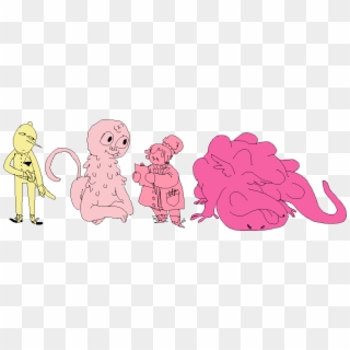Princess Bubblegum And Her Family Clipart
