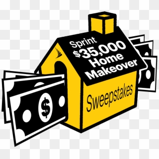 Sprint $35,000 Home Makeover Sweepstakes Clipart