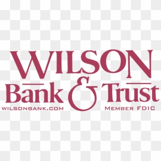 Wilson Bank & Trust Logo Png Transparent - Wilson Bank And Trust Clipart