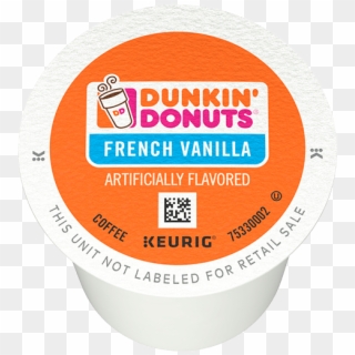 French Vanilla K-cups - Dunkin Donuts 100% Colombian K Cups Clipart