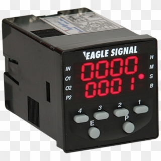 Eagle Signal Multifunction Led Timer With Relay Outputs, - Electronics Clipart