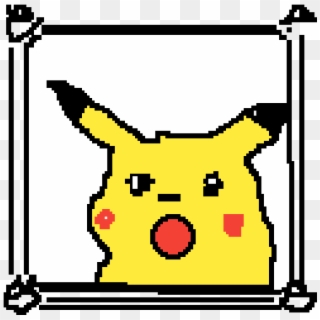 Shocked Pikachu - Cartoon Clipart