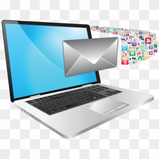 Responsive Design - Laptop Email Png Clipart