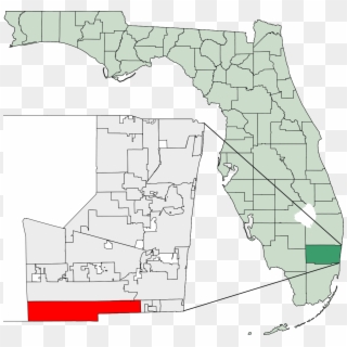Miramar Florida Wikipedia And Major City Map Of - Dunedin Florida Map Clipart