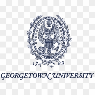 Georgetown University Seal&logo Png - Georgetown School Of Foreign Service Logo Clipart
