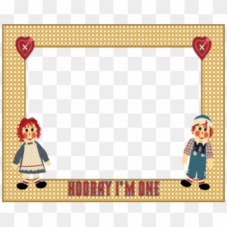 First Birthday Frame - Picture Frame Clipart
