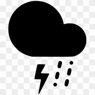 Sleet Storm Cloud Lightning Rain Comments - Cloud Clipart