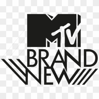 Logo Mtv Brand New Black - Mtv Brand New Logo Clipart