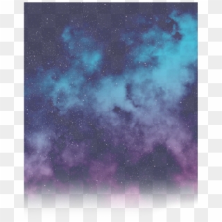 Sticker Galaxy Dark Galaxia Blue Purple Stars Night Clipart