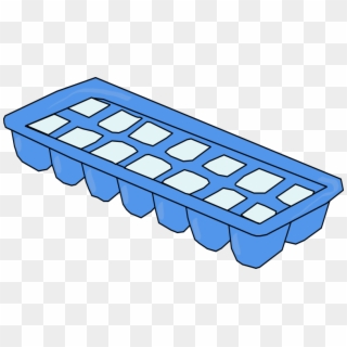 Ice Cubes Transparent Png Clip Art - Ice Cube Tray Drawing