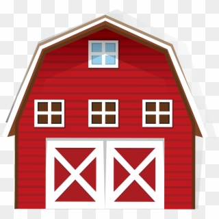 Barn Stock Photography Clip Art Red House Farm 3263 - Barn House Drawing - Png Download