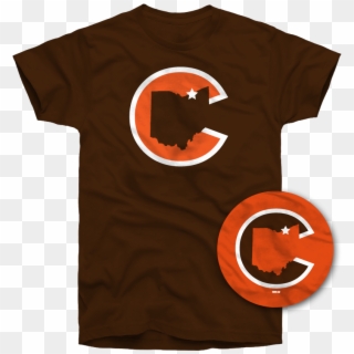 Browns C Logo Tee - Cleveland Browns Rebuilding Since 1964 Clipart