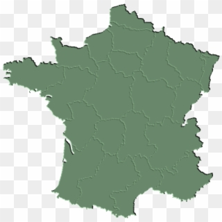 564x573-carte France Geo Verte - Loire Et Cher France Clipart