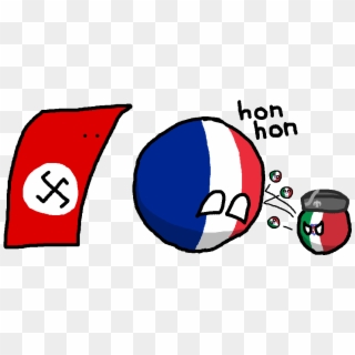 Italian Invasion Of France - France Countryball Clipart