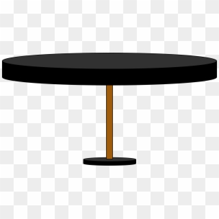 This Free Icons Png Design Of Black Round Table - Round Table Clipart Transparent Png