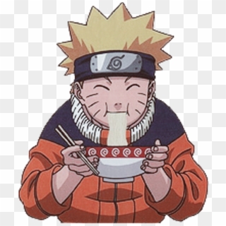 #naruto #narutouzumaki #ramen #anime #freetoedit - Naruto Eating Ramen Png Clipart