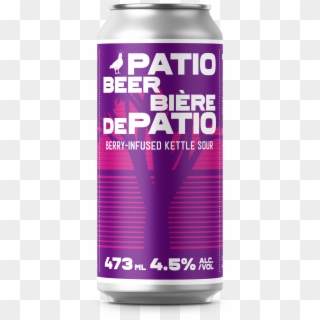 Patio Beer Can - Book Cover Clipart