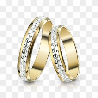 Verighete Aur Teilor 4mm - Wedding Rings Png 2018 Clipart