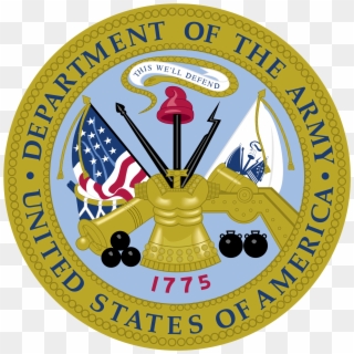 Department Of The Army Logo Png Transparent - Us Army Flags Clipart