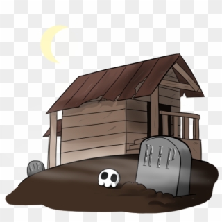 Haunted House Clipart Haunted Hospital - Transparents Haunted House Cartoon - Png Download