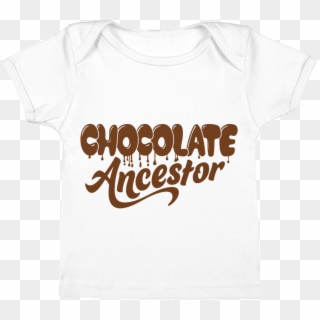 Dripping Chocolate Ancestor Infant Tee - Calligraphy Clipart