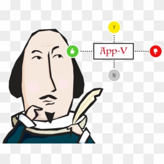 Shakespeare App-v - Shakespeare Cartoon Drawing Clipart