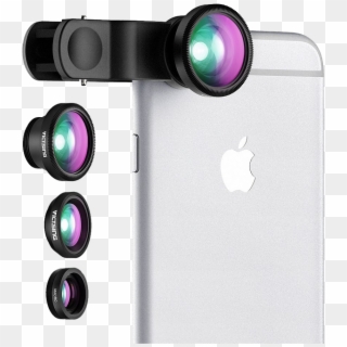 Clip Camera Macro Lens - Camera Lens - Png Download