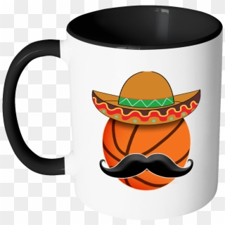 Funny Basketball Mustache Mexican Sports - Survived Another Meeting That Should Have Been A Em Clipart