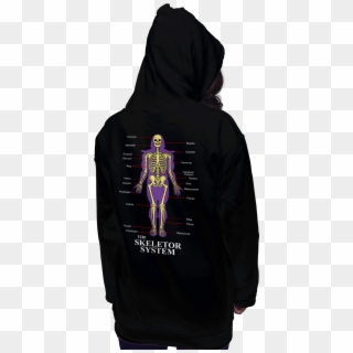 The Skeletor System - Hoodie Clipart