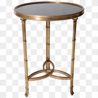 Bamboo Mirrored Side Table - Side Table Transparent Clipart