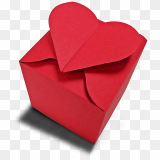 Heart Box Png Image - Origamis Para San Valentin Clipart